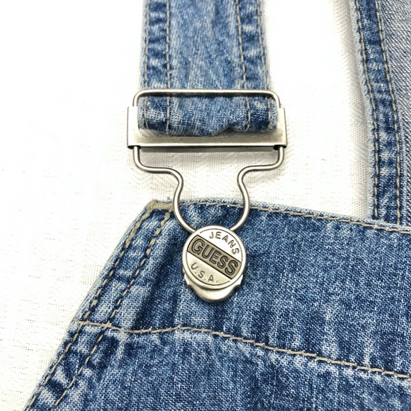 Vintage 80s Guess Jeans Overalls - Picture 6 of 8